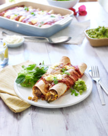 Beef and Rice Enchiladas | Fast Ed