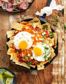 Chilaquiles: Campfire Tostadas with Eggs and Spicy Tomato | Fast Ed